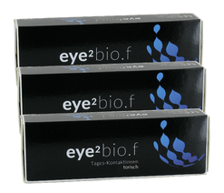 eye2 bio.f Tages-Kontaktlinsen torisch (3x30er Box)